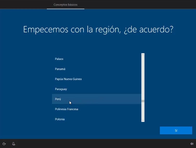 intalacion de windows 10