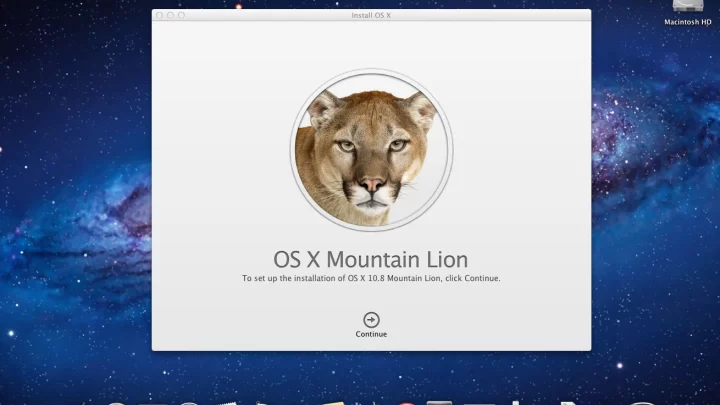 10.8 Mountain Lion |  MacOS X