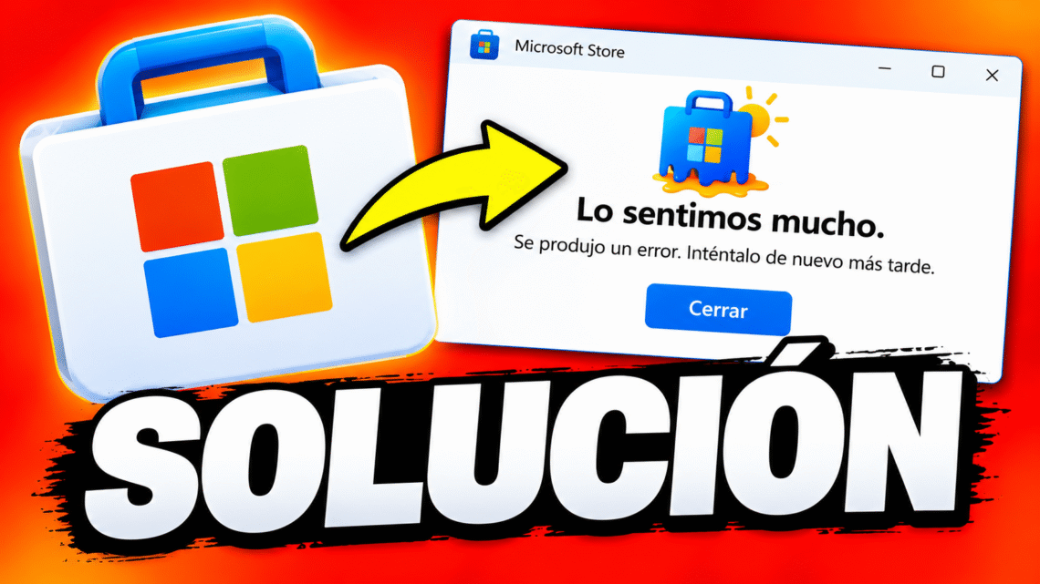 «Lo sentimos mucho» 🍭… Microsoft STORE NO ABRE [SOLUCIONADO]